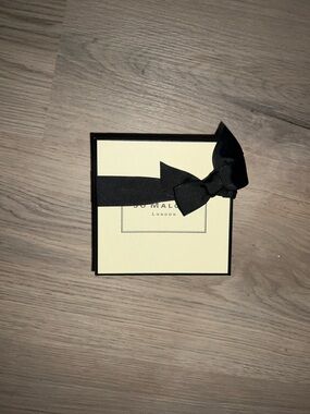 Jo Malone Small Cream & Black Gift Box | Empty Luxury Gift Box